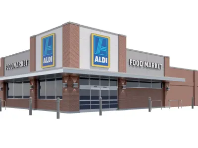 Retail-031 Aldi-002 3D model