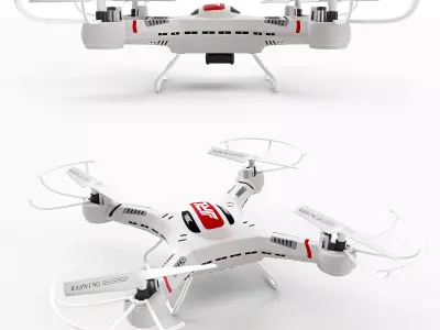 Drone JJRC H8C 3D model