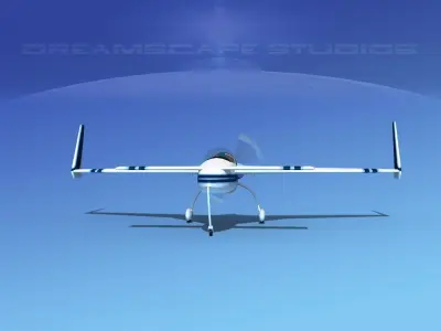 Rutan VariEze V03 3D model
