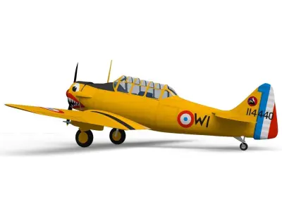 T-6G texan 3D model