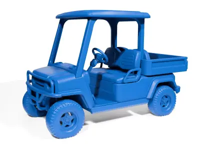 Golf Cart 3D print model