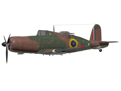 Blackburn Roc 3D model