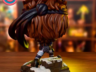 Solid Snake - Funko Figure from Metal Gear Game 3D print model