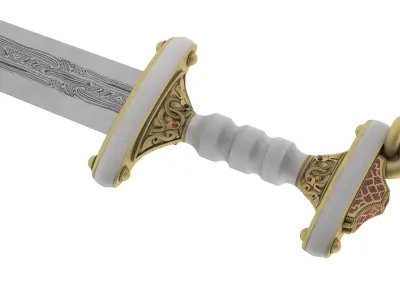  Migration Period Low-poly 3D model