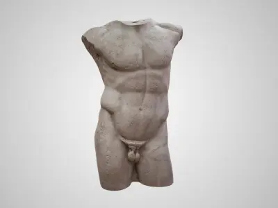 Diadoumenos Torso 3D model