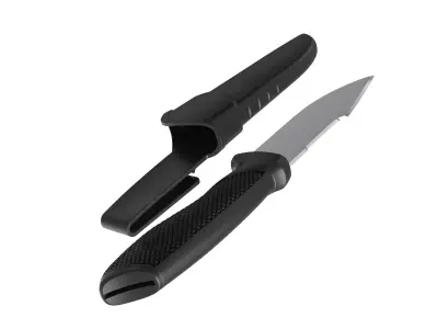 outdoor combat knife 3d model 3D model