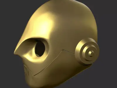 Power Rangers Zeo Cog Mask Stl 3D Print file 3D print model