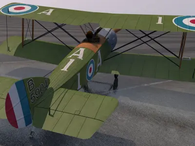 Sopwith Pup 3D model