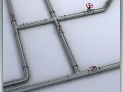 Pipeline Construction Kit 3D model
