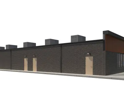 Retail-081 Retail Store 3D model