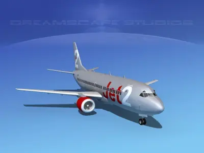 Boeing 737-300 Jet2 3D model