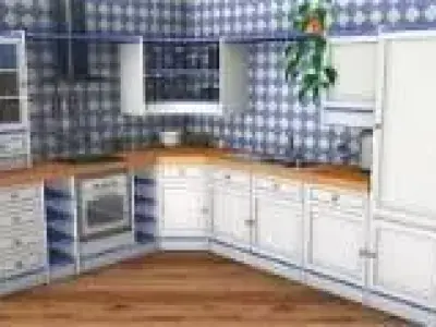 Complete kitchenette Free 3D model
