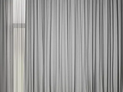 CurtansSet-01 Free 3D model