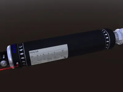 Piston Festo Free low-poly 3D model