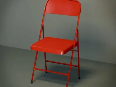 bar chair Low-poly 3D model order