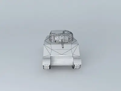 tank Sherman Bastogne Free 3D model