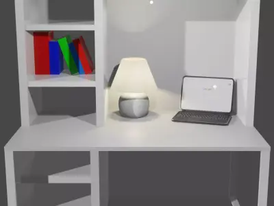 Personal Desk Free 3D model