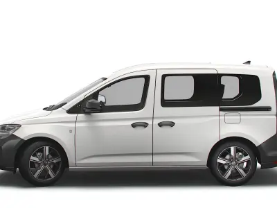 Volkswagen Caddy Combi 2021 3D model