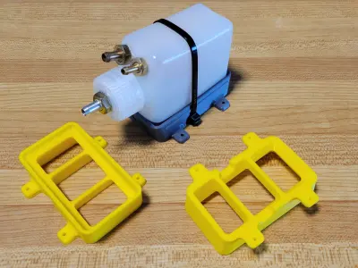 RC jet - UAT cradle mount 3D print model