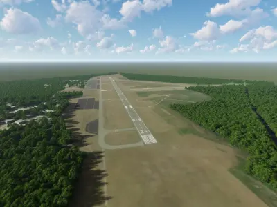Marthas Vineyard Airport 3D model