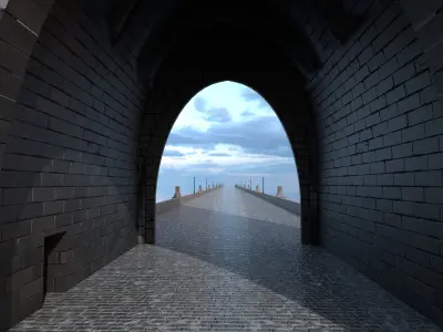 Charles Bridge 3D model