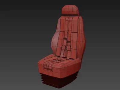 Pilot Seat 2 3D model