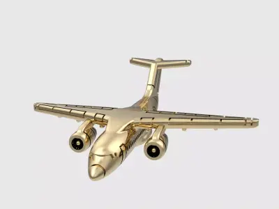 Antonov AN-148 Aircraft Jewelry JDBCo 3D print model
