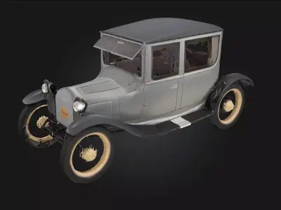 Vintage Elegance The Grace of a Bygone Era 3D model