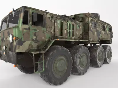 Maz 537 Kung 3D model