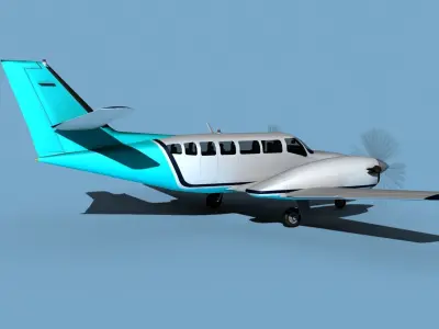 Cessna F406 Caravan II V07 3D model