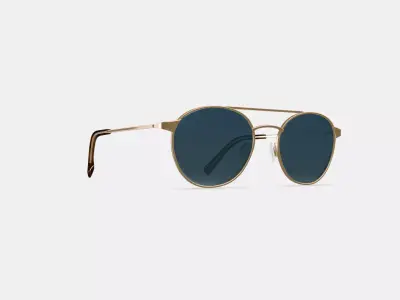 Fisher Sunglasses in Polished Gold 3D model
