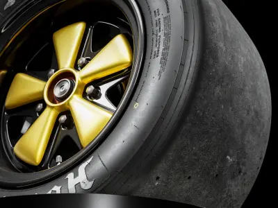 Hoosier NWES GT 330 700 R15 3D model