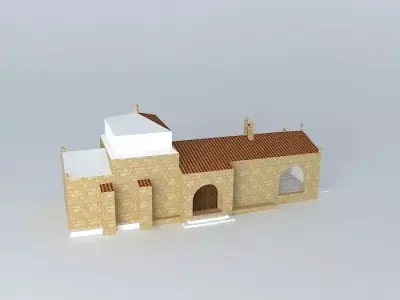 Hermitage of the Holy Christ of the Calvary Free 3D model