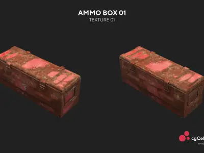 Army Ammo Box 3D model