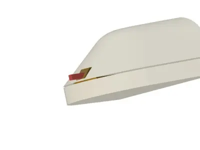 For aircraft model retainer lock latch canopy cockpit 3D print model