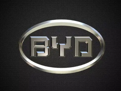byd logo 3D model
