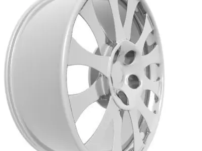 Wheel Rim 3D model 8