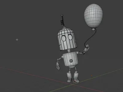 Black Lives Matter Tin Robot Tribute Free low-poly 3D model