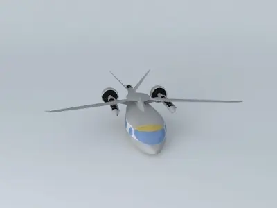 ARGO AIRCRAFTS A 900 Blade in flight 3D model