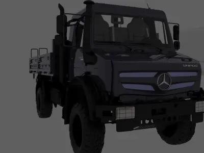 Mercedes Unimog  3D model