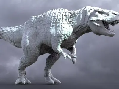 T Rex Sculpture 2 3D model