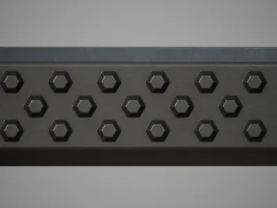 M-LOK Covers - Replica Low-poly 3D model