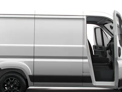 Vauxhall Movano Van L1H1 HQ Interior 2023 3D model