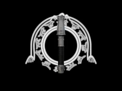 Baylan Skoll Lightsaber 3D print model
