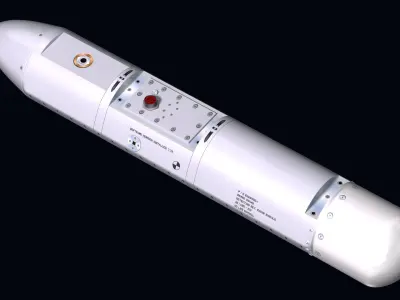 HARM Targeting System ASQ-213A 3D model