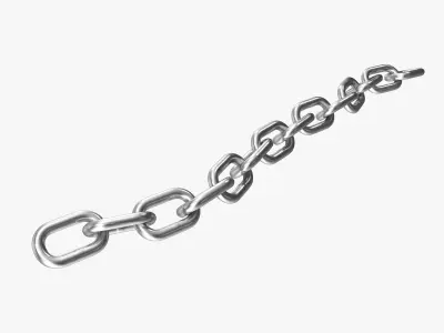 Chain Low-poly 3D model