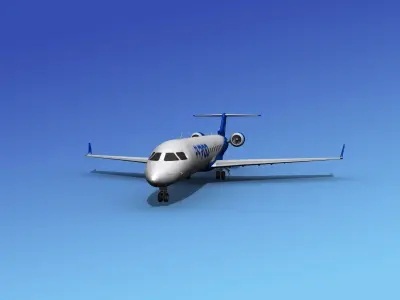Bombardier CRJ700 Bombadier 3D model