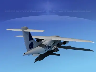 Dornier 328Jet Alps 2 3D model