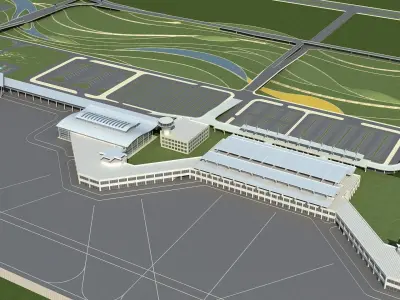 Airport 2 3D model