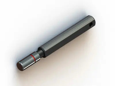 Progressive Type Plug Gauge Set for Measuring Range 9 to 50 mm 3D model